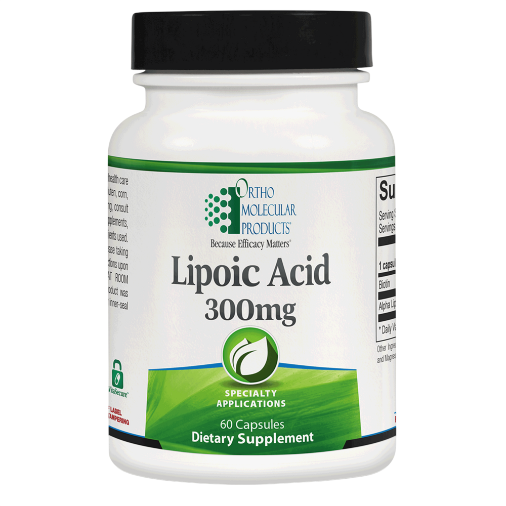 Ortho Molecular Product Lipoic Acid 300 MG 60 capsules
