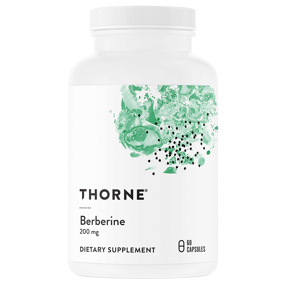 Thorne Berberine 200mg (formerly Berbercap) 60 capsules