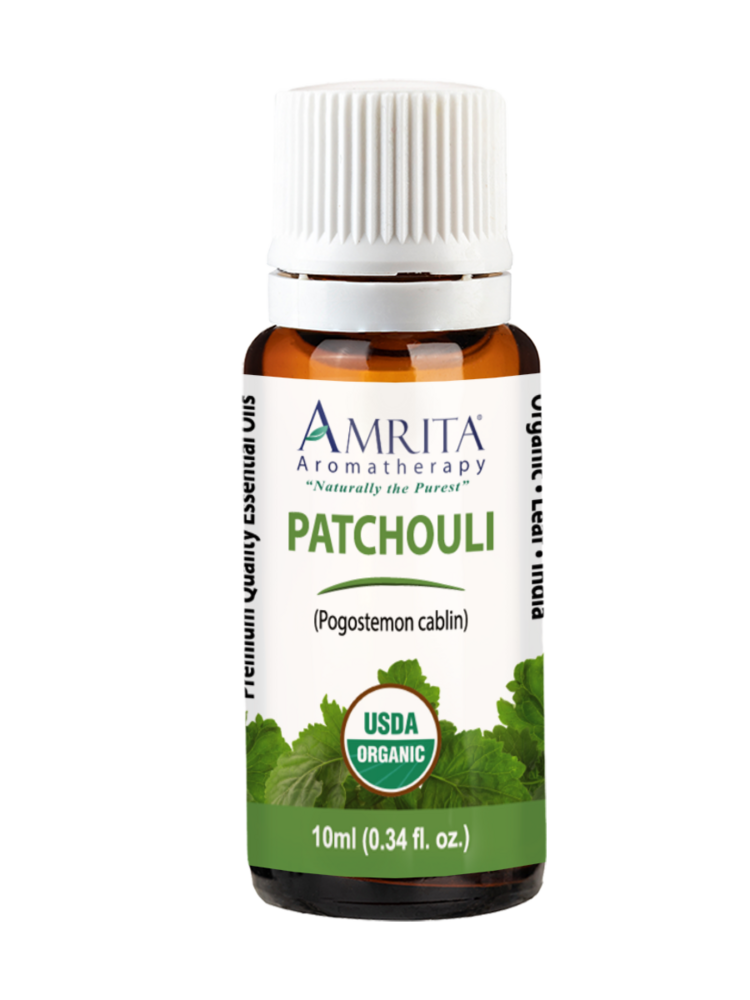 Amrita Aromatherapy Patchouli (Organic) 0.34oz