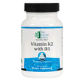 Ortho Molecular Products Vitamin K2 with D3 60 capsules