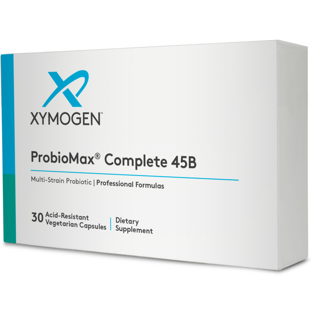 XYMOGEN ProbioMax Complete 45B Probiotics 30 capsules