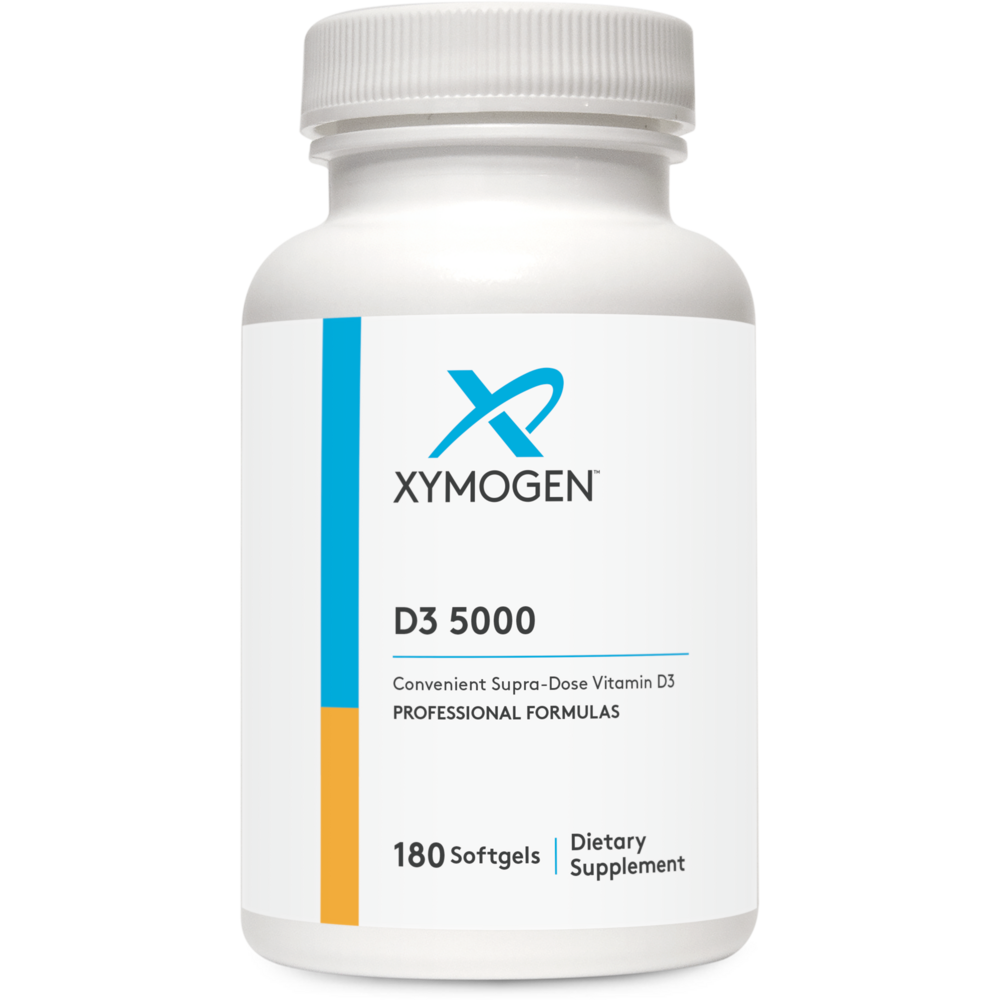 XYMOGEN D3 5000 180 capsules