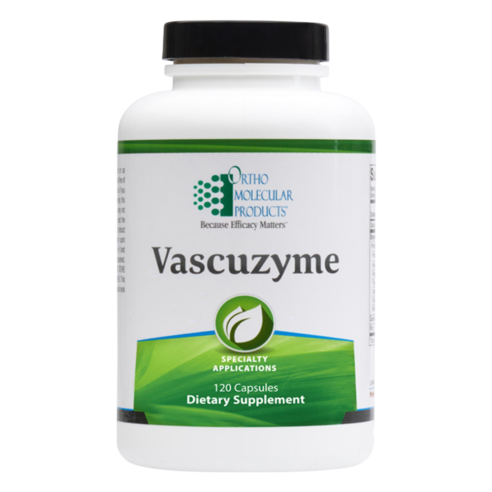 Ortho Molecular Product Vascuzyme 120 capsules