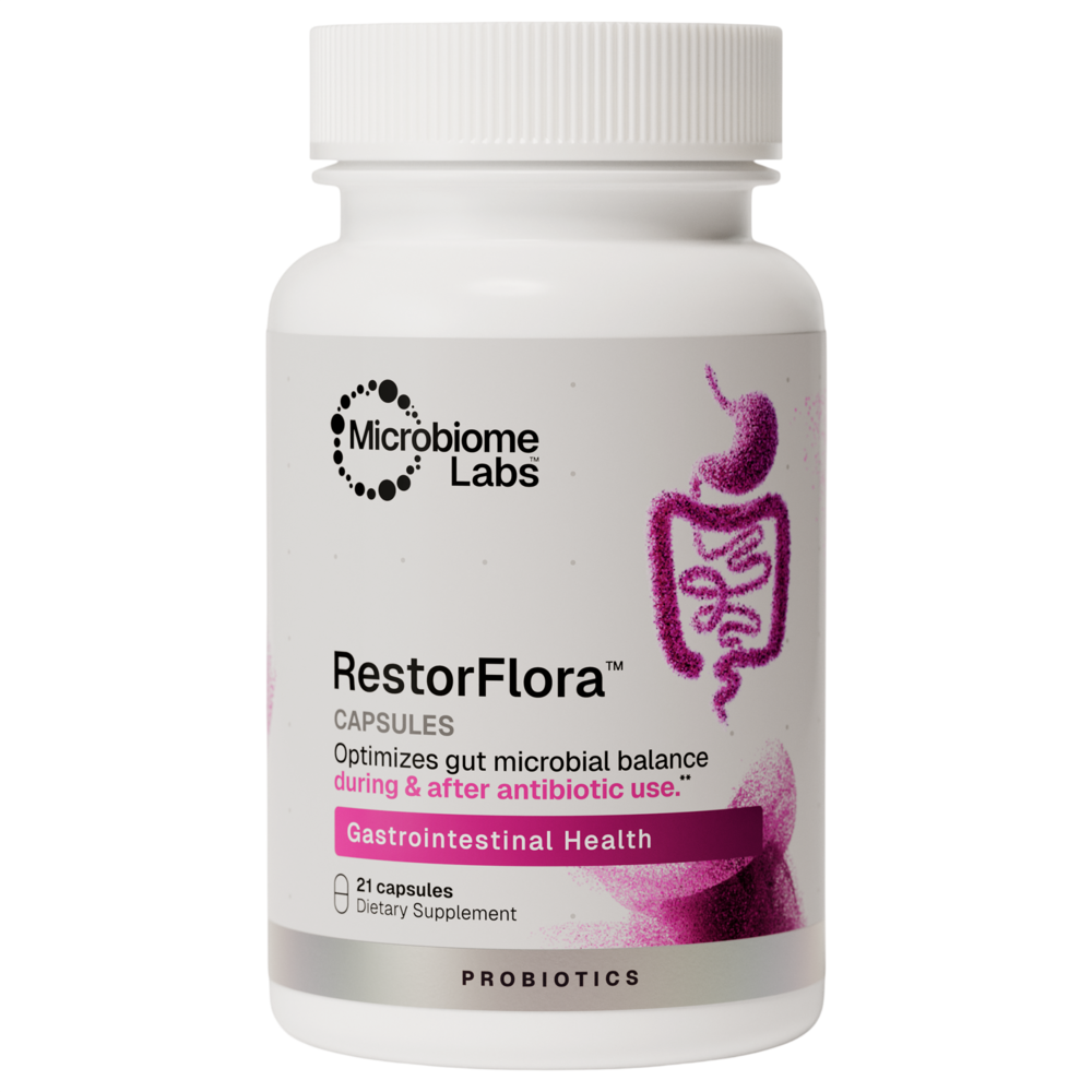 Microbiome Labs RestorFlora 21 capsules