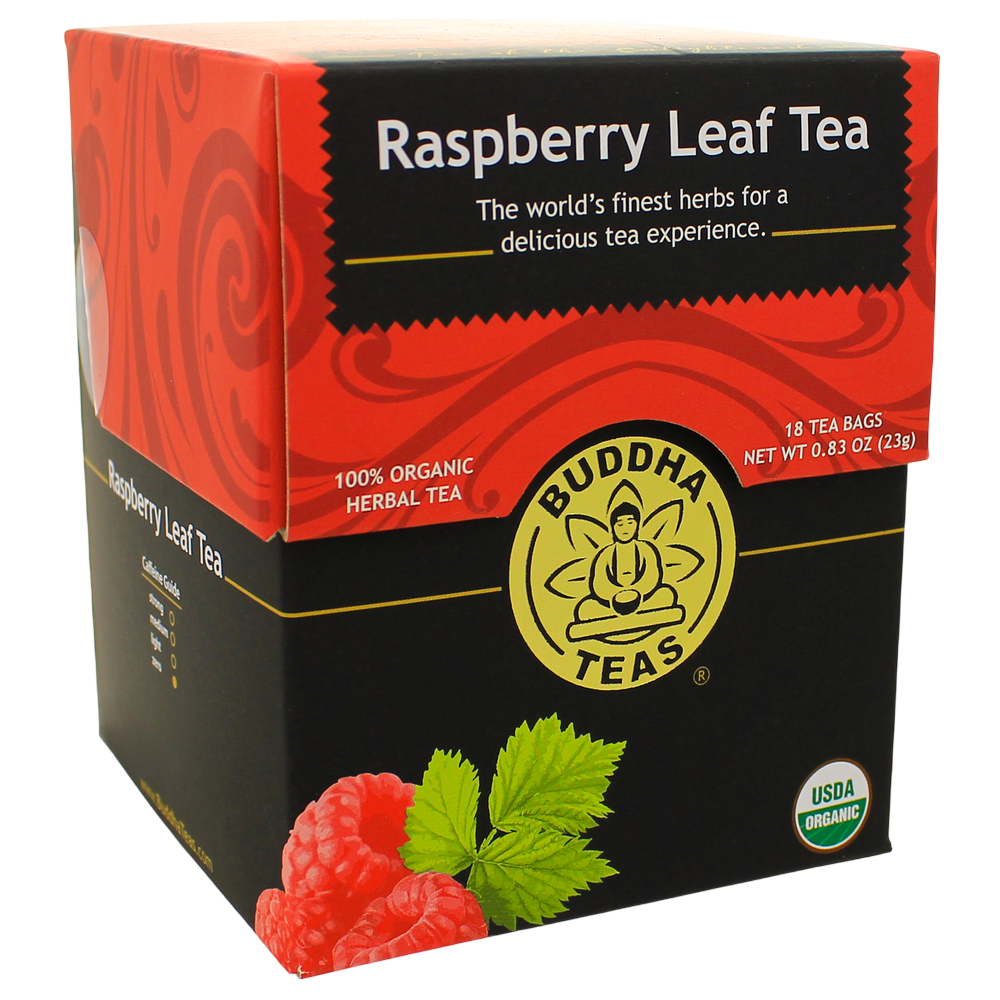 Buddha Teas Raspberry Leaf Tea 18 Count