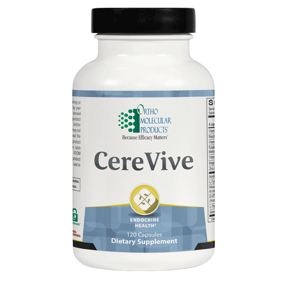 Ortho Molecular Products CereVive — 120 Capsules