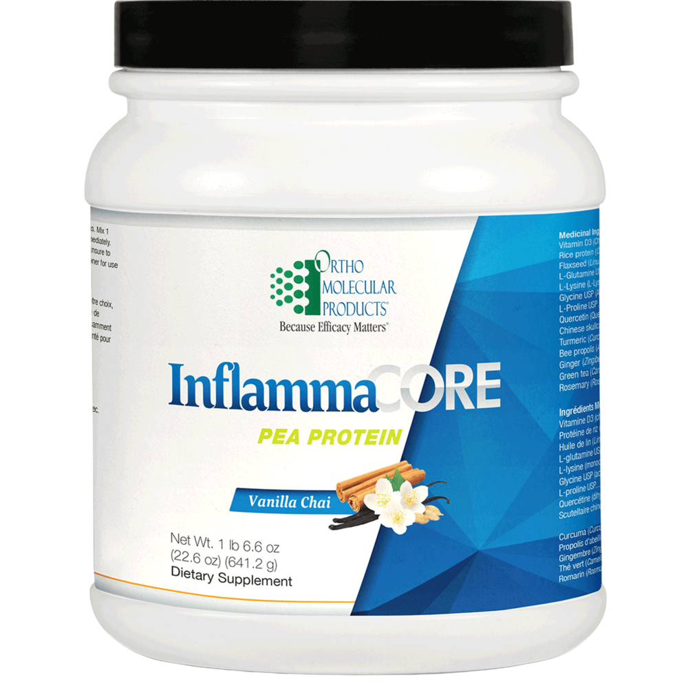 Ortho Molecular Products InflammaCORE Vanilla Chai with Pea Protein — 14 Servings
