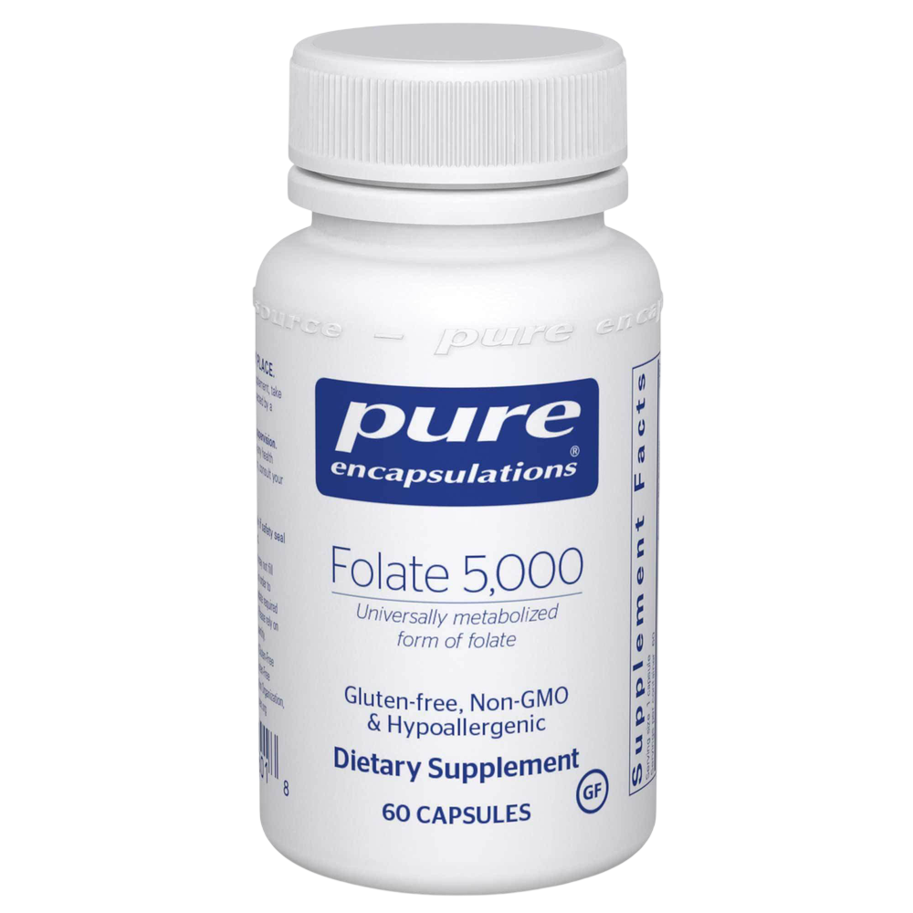 Pure Encapsulations Folate 5000 60 capsules