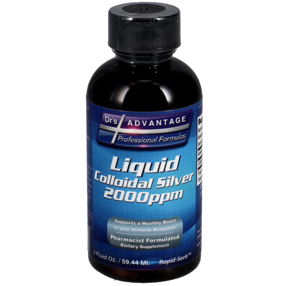 Dr's Advantage Liquid Colloidal Silver 2000ppm 59.14ml