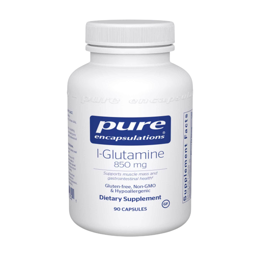 Pure Encapsulations l-Glutamine 850mg 90 capsules