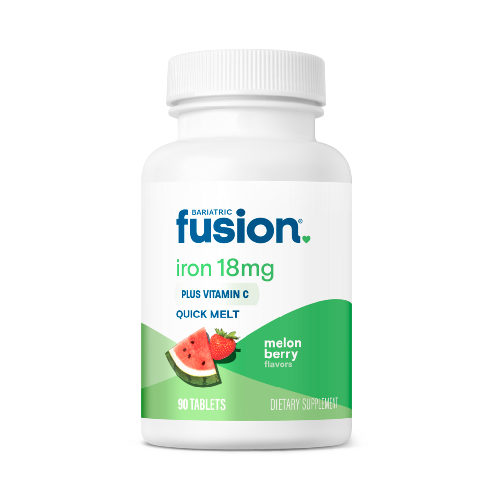 Bariatric Fusion Iron Quick Melt, Melon Berry 90 tablets