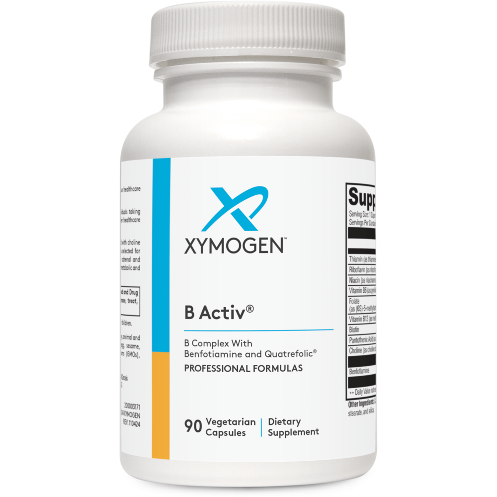 XYMOGEN B Activ (B Vitamin Complex) 90 capsules
