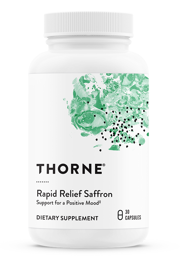 Thorne Rapid Relief Saffron 30 capsules
