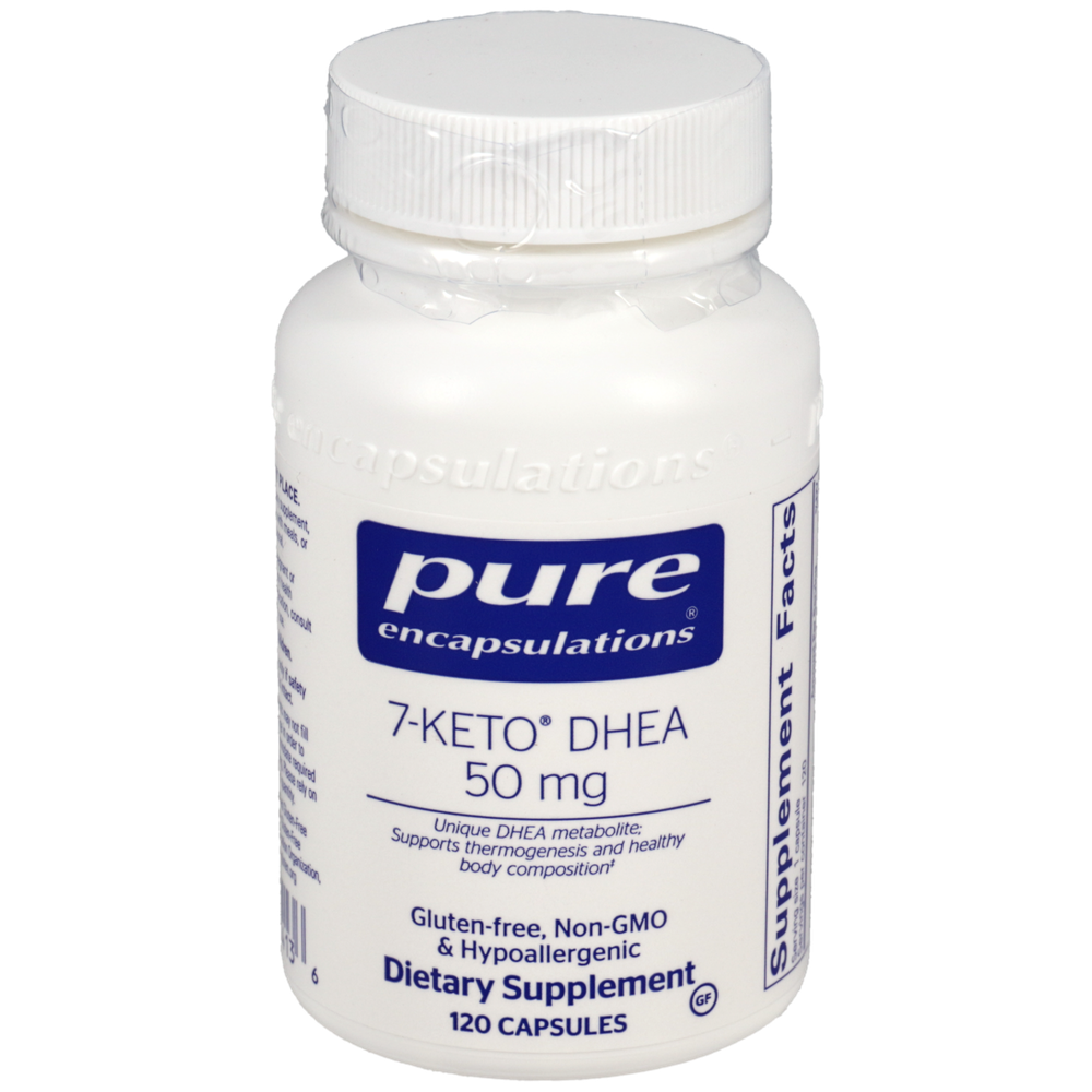 Pure Encapsulations 7-Keto DHEA 50mg 120 capsules