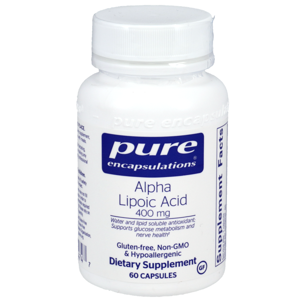 Pure Encapsulations Alpha Lipoic Acid 400mg 60 capsules