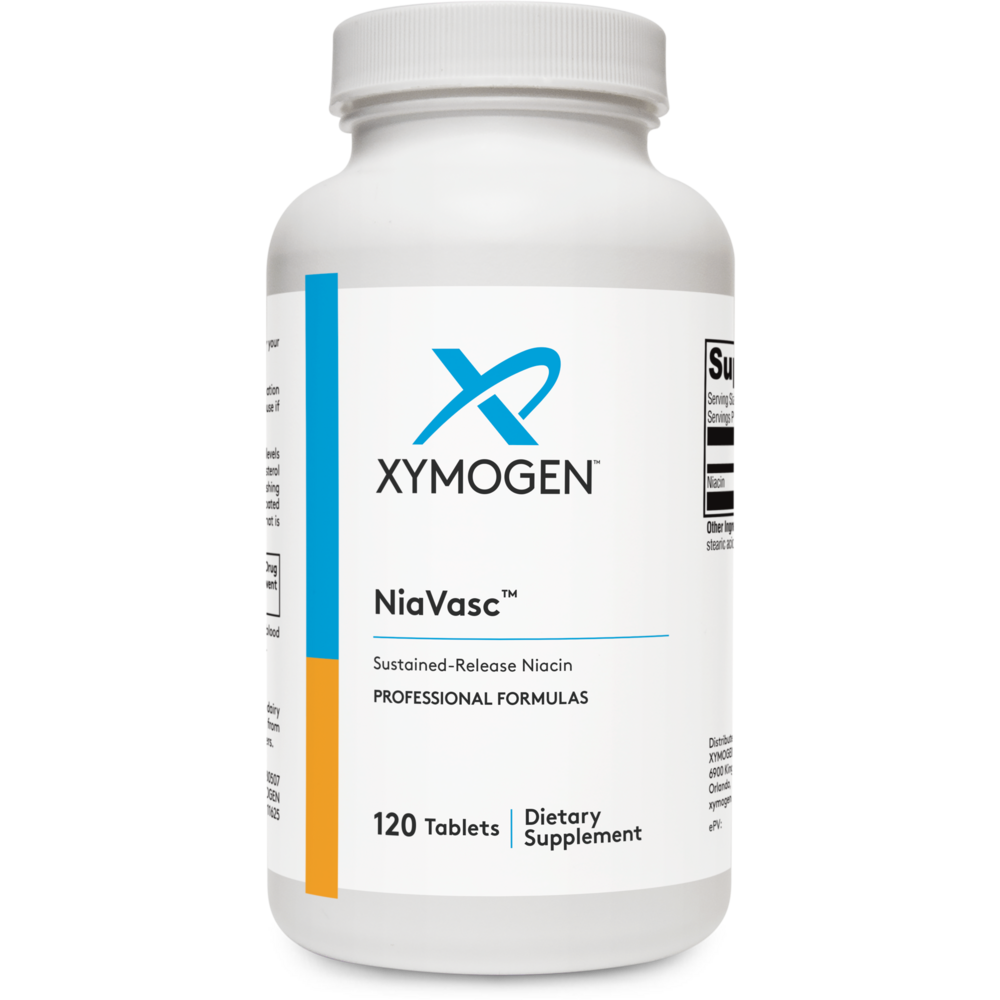 XYMOGEN NiaVasc 120 tablets