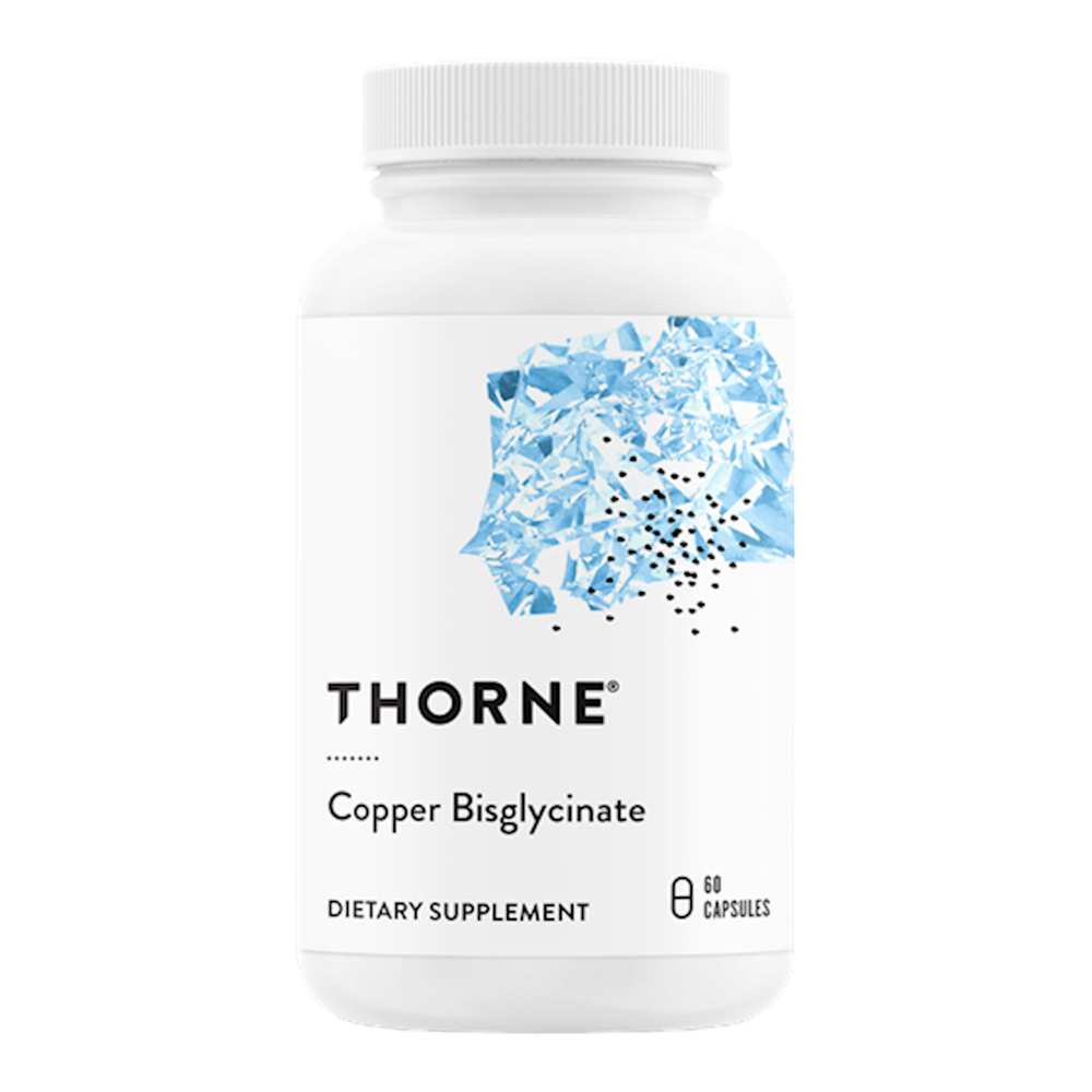 Thorne Copper Bisglycinate 60 capsules
