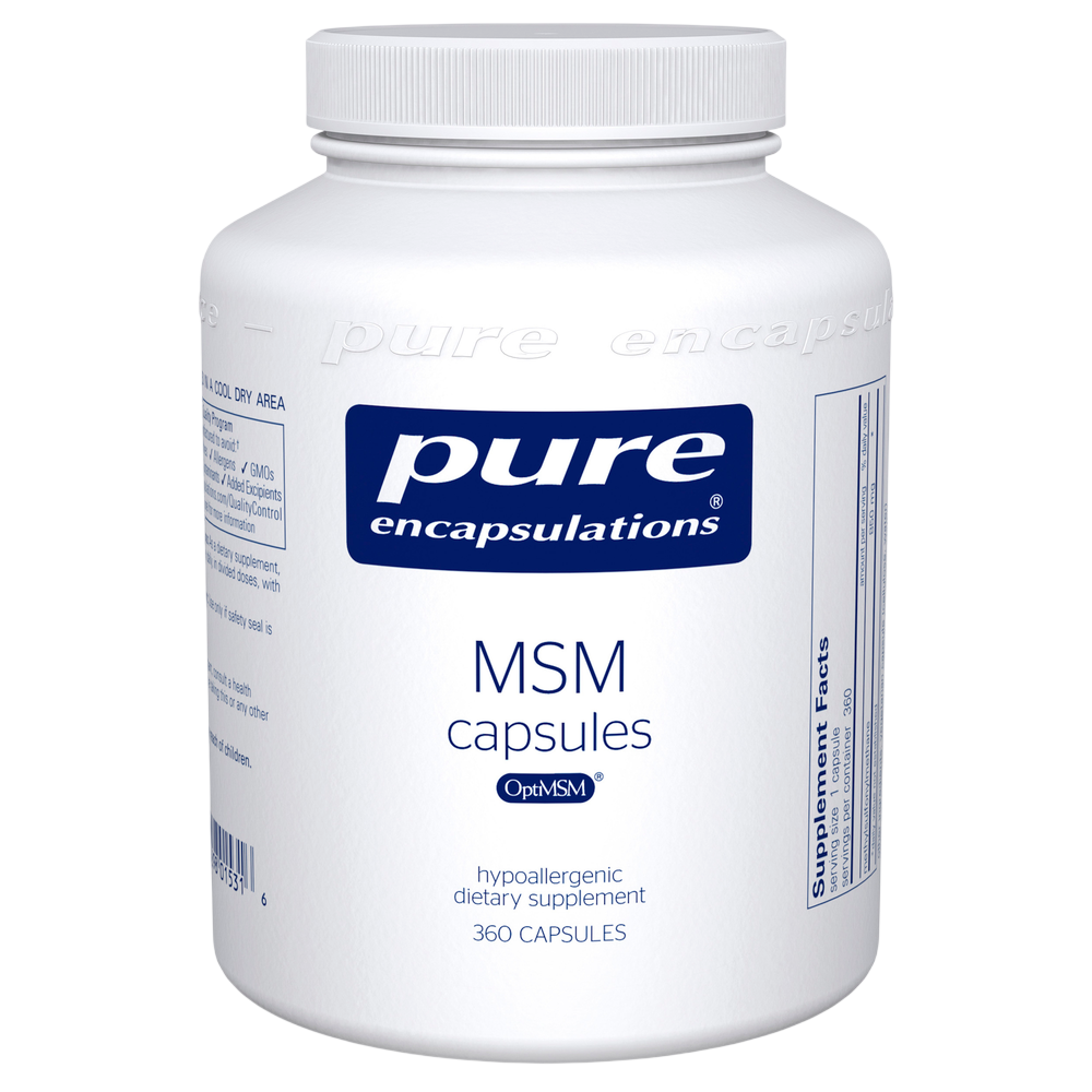 Pure Encapsulations MSM Capsules 360 capsules