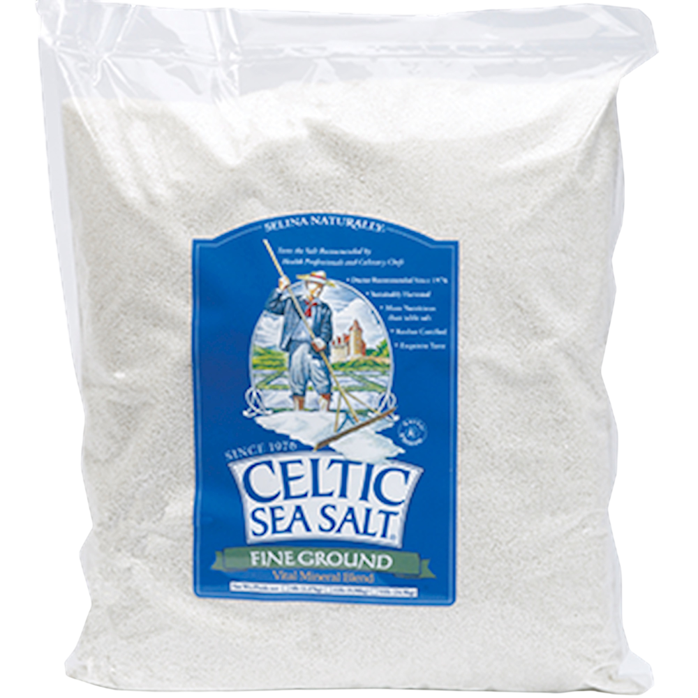 Celtic Sea Salt Celtic Sea Salt® Fine Ground Five Pound Bag 5 Pounds