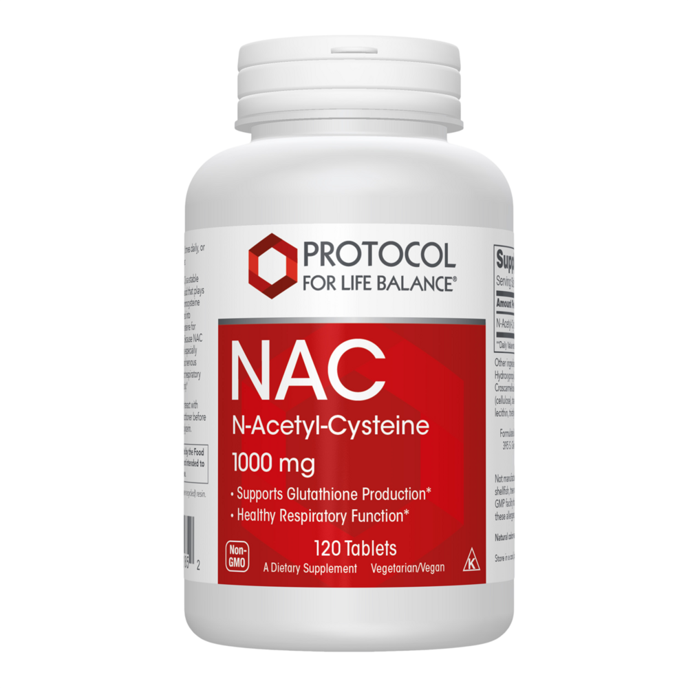 Protocol for Life Balance NAC 1000mg 120 tablets
