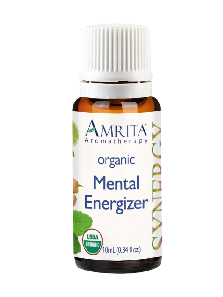 Amrita Aromatherapy Mental Energizer Organic 0.34oz