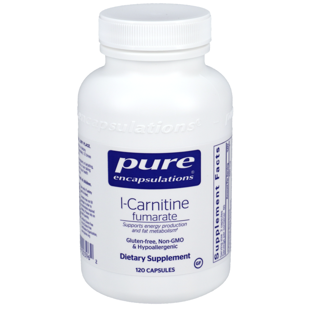 Pure Encapsulations L-Carnitine Fumarate 120 capsules