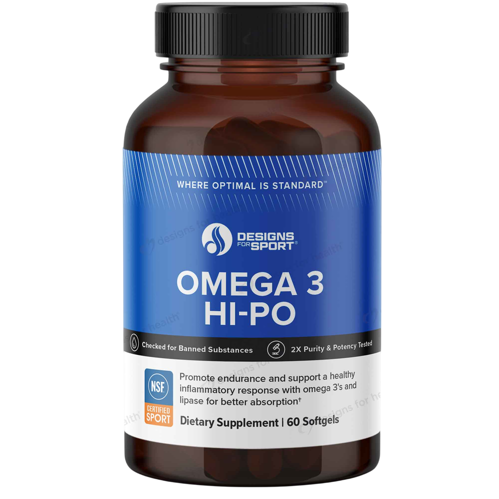 Designs For Sport Omega 3 Hi-Po 60 Softgels