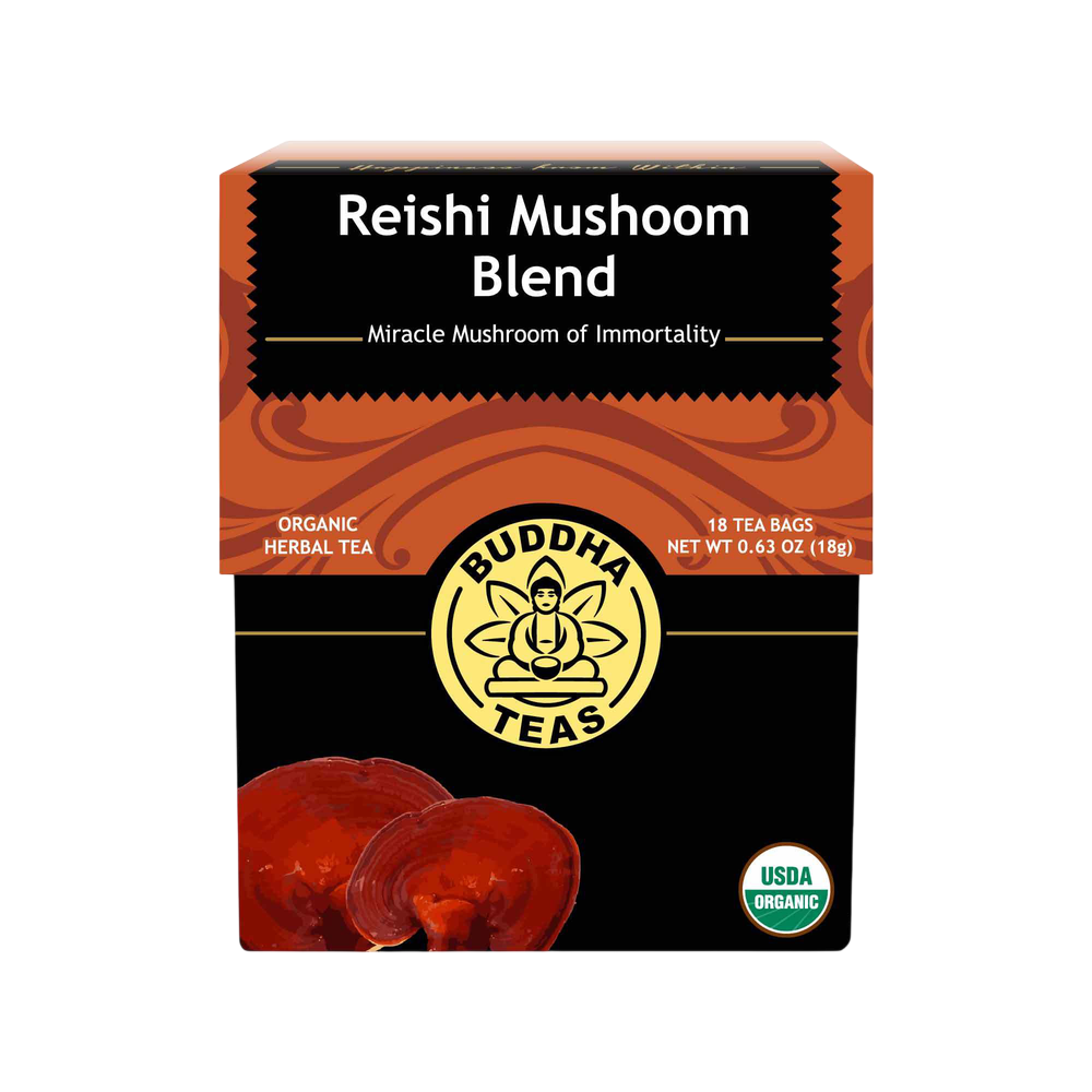 Buddha Teas Reishi Mushroom Blend 18 Count