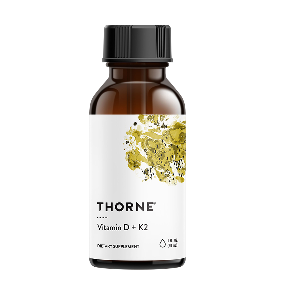 Thorne Vitamin D + K2 Liquid 30ml