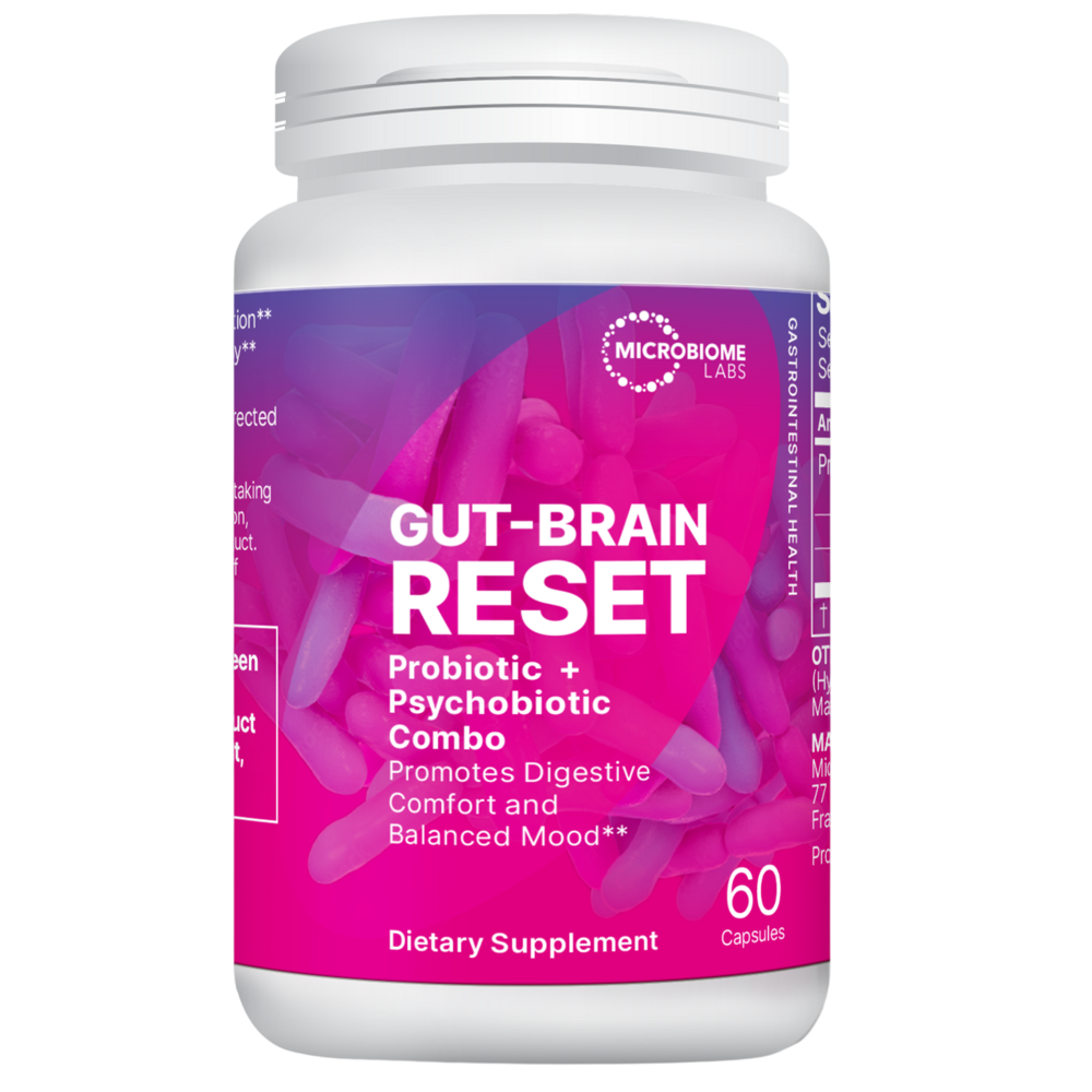 Microbiome Labs Gut-Brain Reset (formerly Zenbiome Dual) 60 capsules