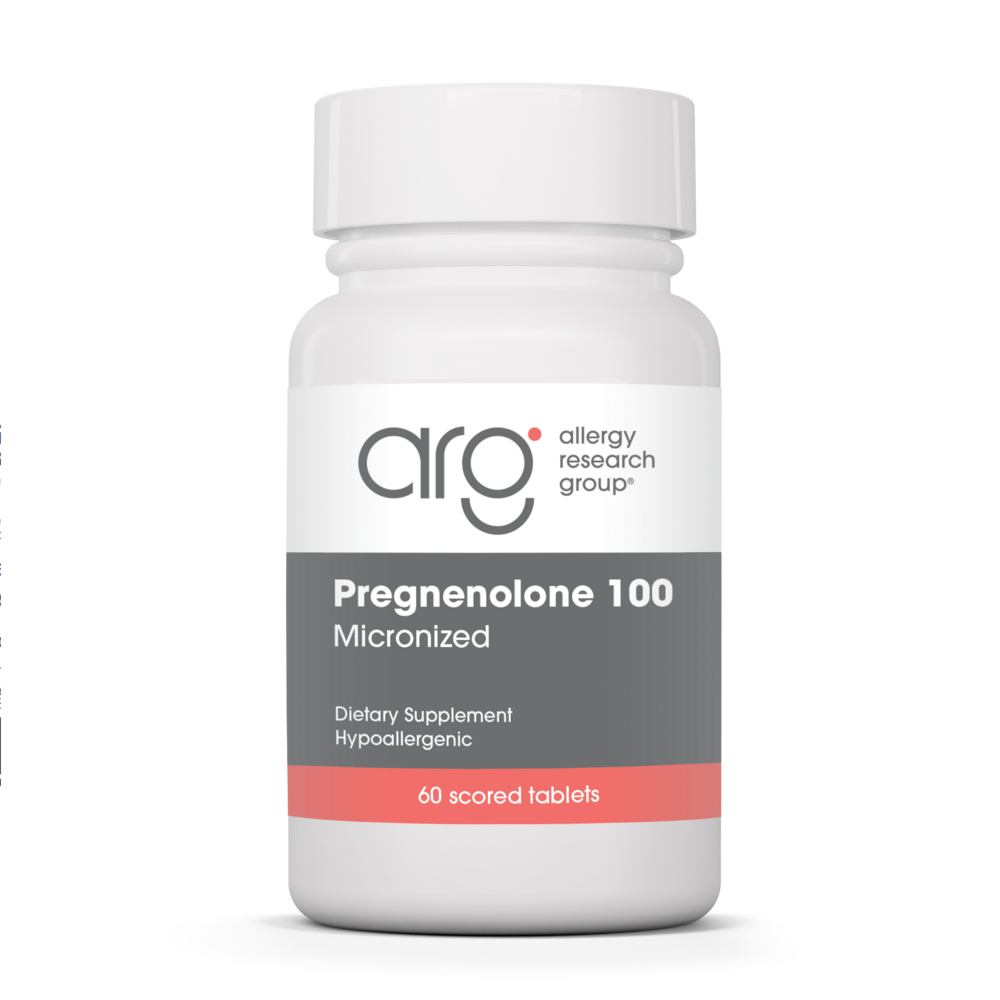Allergy Research Group Pregnenolone 100 Hormone Support 60 tablets