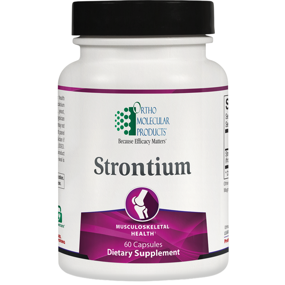 Ortho Molecular Products Strontium 60 capsules