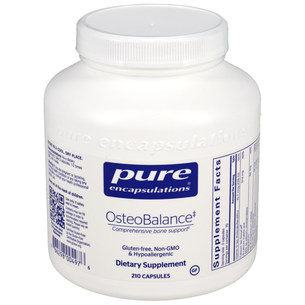 Pure Encapsulations Osteobalance 210 capsules