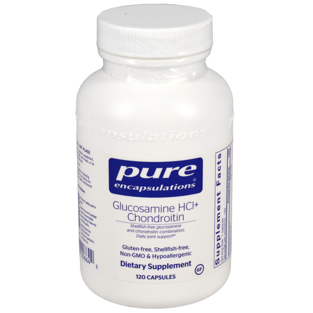 Pure Encapsulations Glucosamine HCl Chondroitin 120 capsules