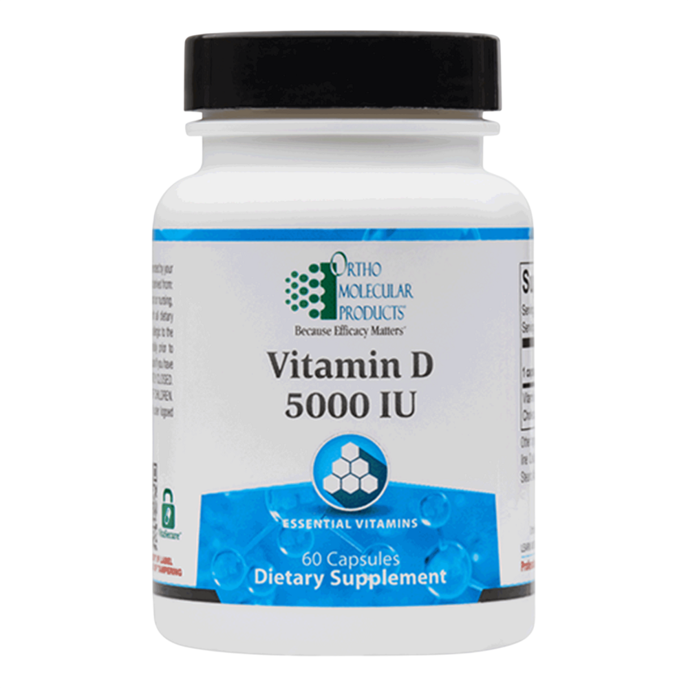 Ortho Molecular Product Vitamin D 5,000 IU 60 capsules