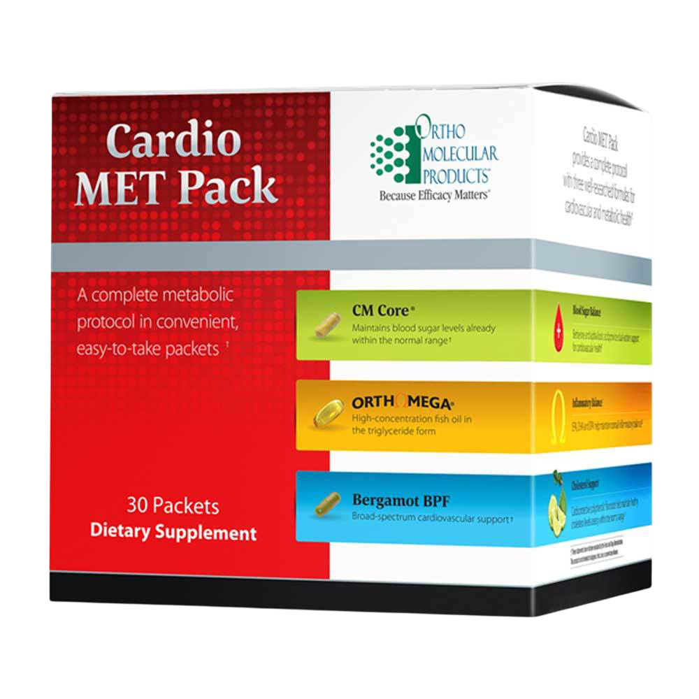 Ortho Molecular Product Cardio MET Pack 30 packets