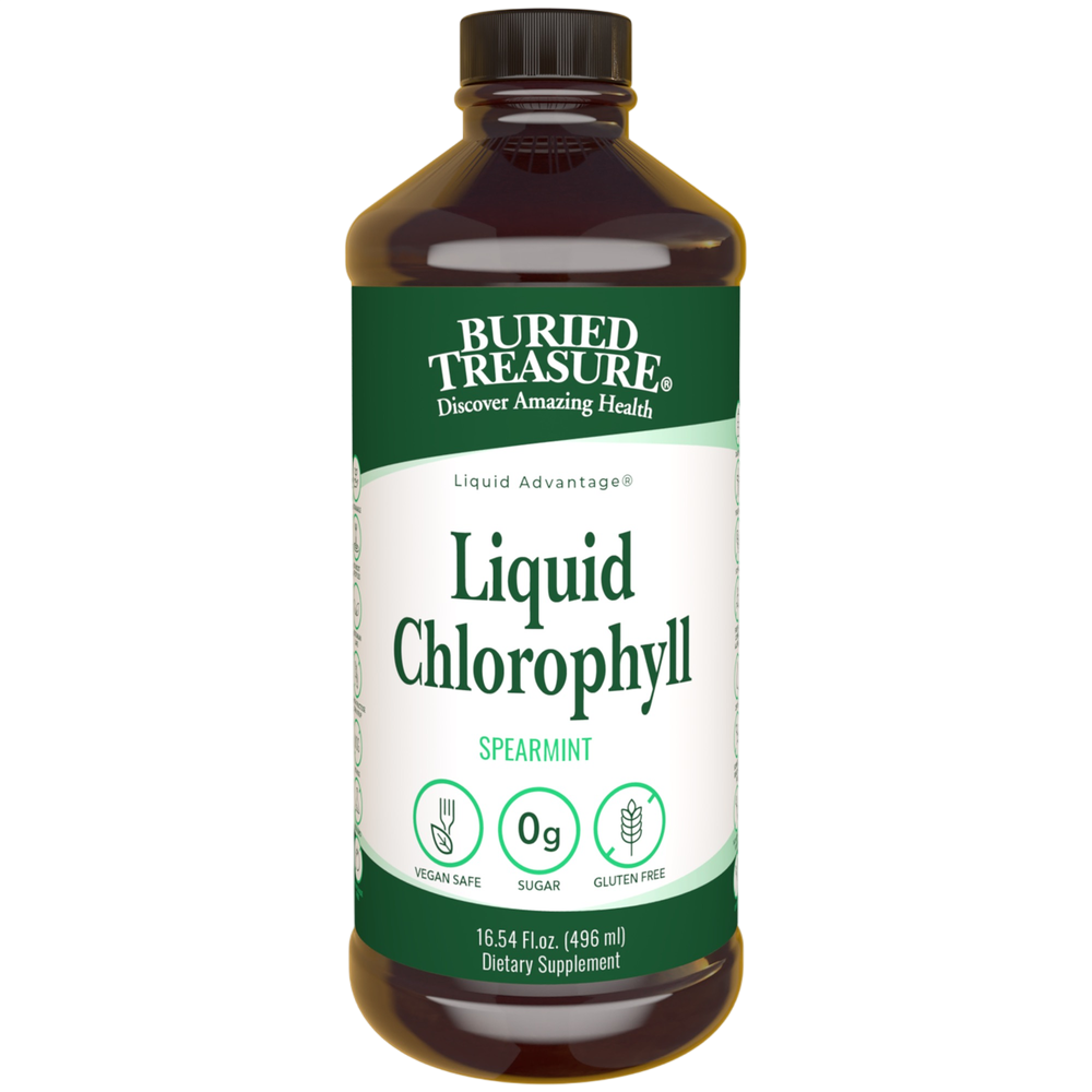 Buried Treasure Liquid Chlorophyll Spearmint 496ml