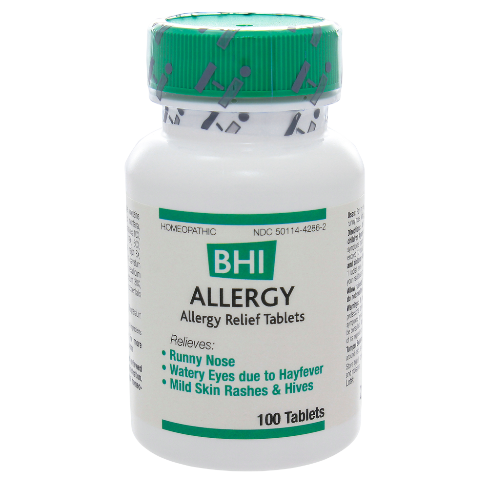 BHI Homeopathics/Medinatura BHI Allergy 100 tablets