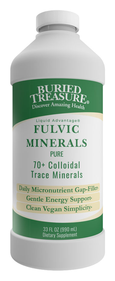 Buried Treasure Fulvic Minerals Pure 990ml