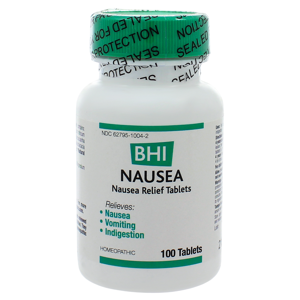 BHI Homeopathics/Medinatura BHI Nausea 100 tablets