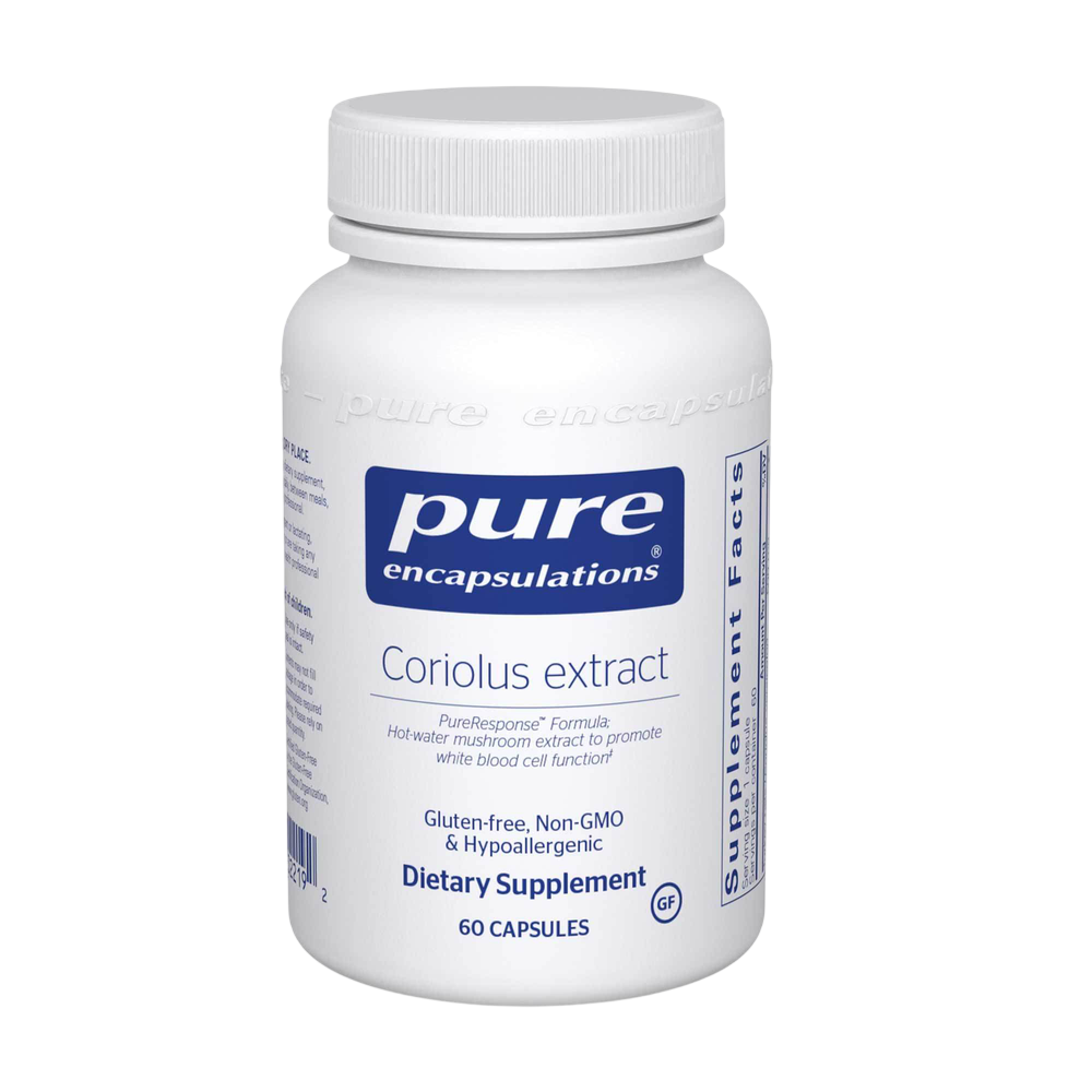 Pure Encapsulations Coriolus extract 60 capsules