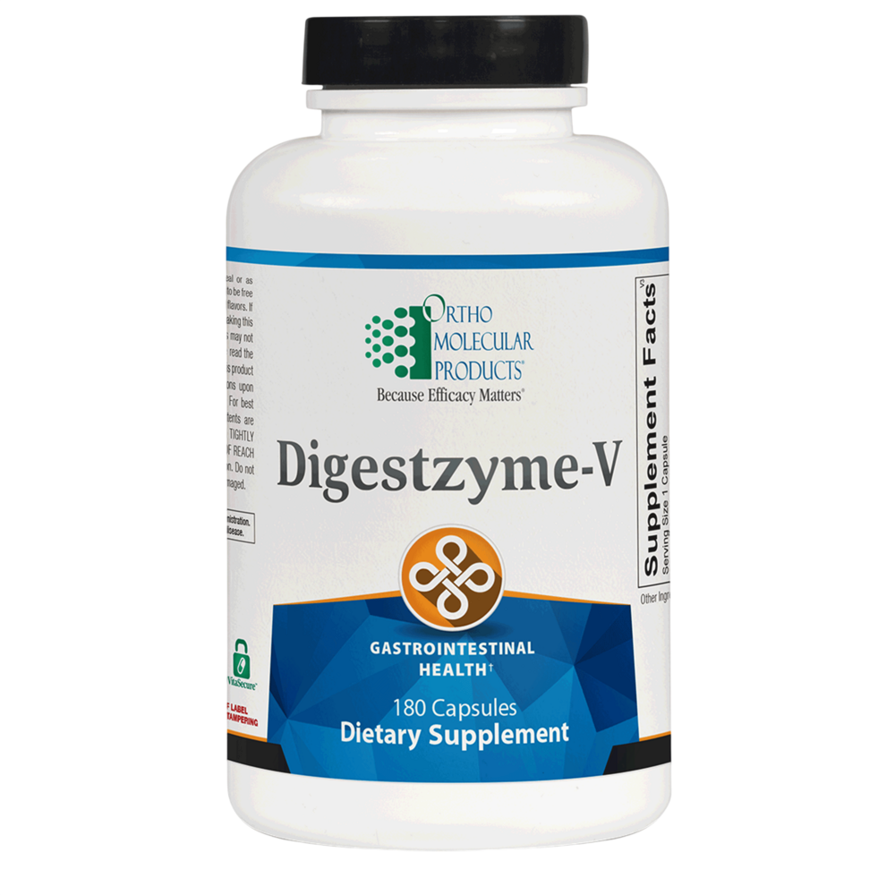 Ortho Molecular Products Digestzyme‑V —180 Capsules