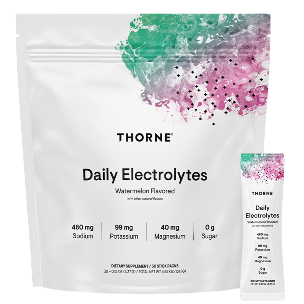 Thorne Daily Electrolytes Watermelon Flavored 30 packets