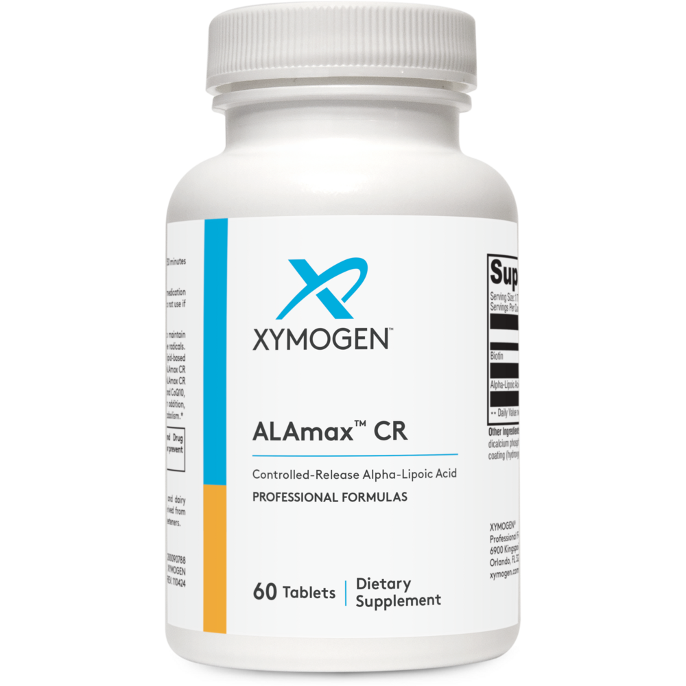 XYMOGEN ALAmax CR (Alpha Lipoic Acid) 60 tablets