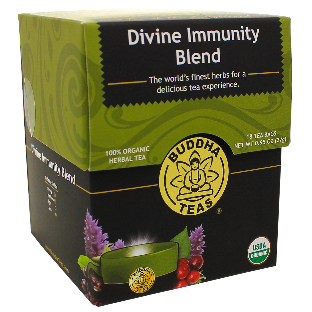 Buddha Teas Divine Immunity Blend 18 Count