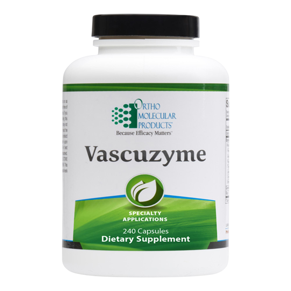 Ortho Molecular Product Vascuzyme 240 capsules