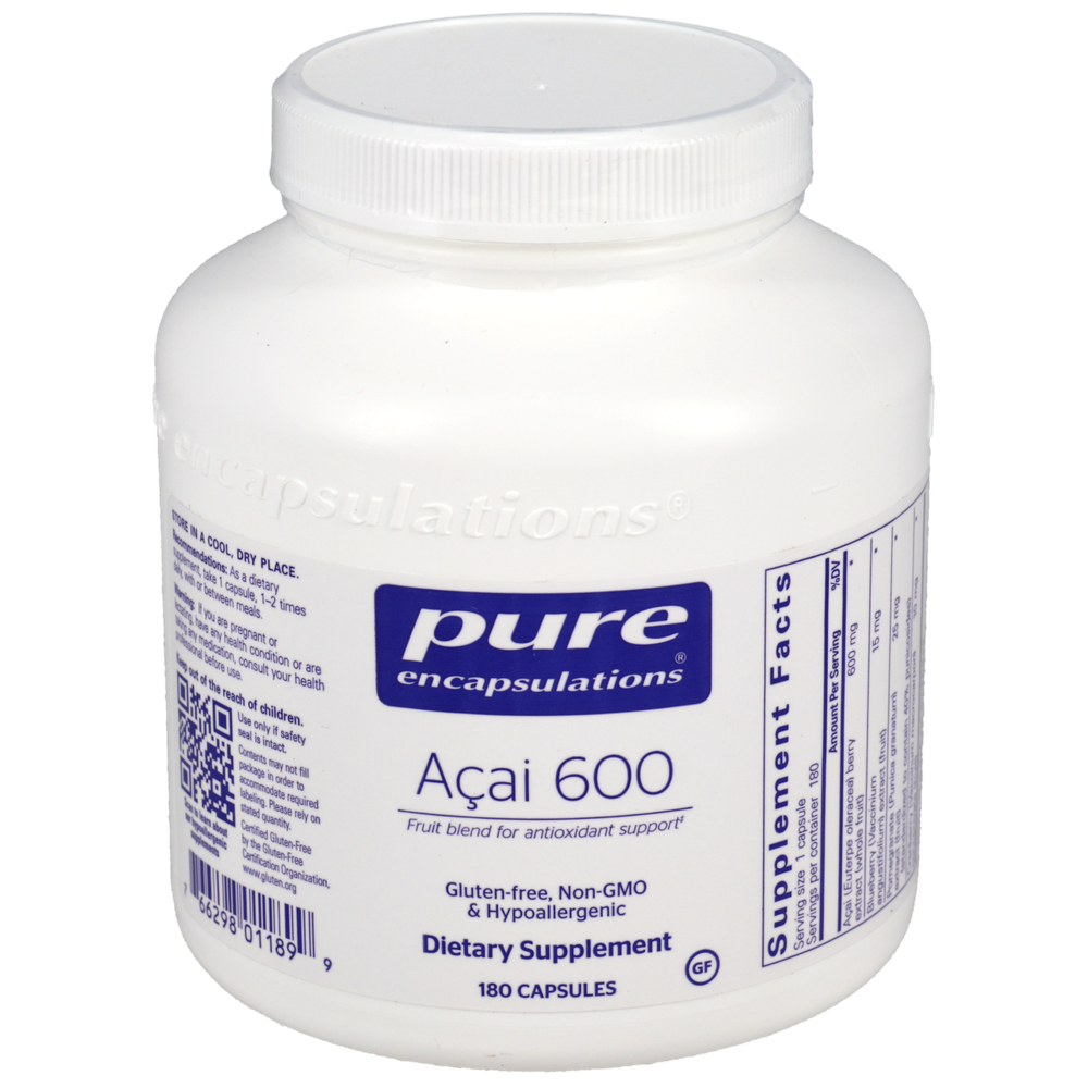 Pure Encapsulations Acai 600 180 capsules