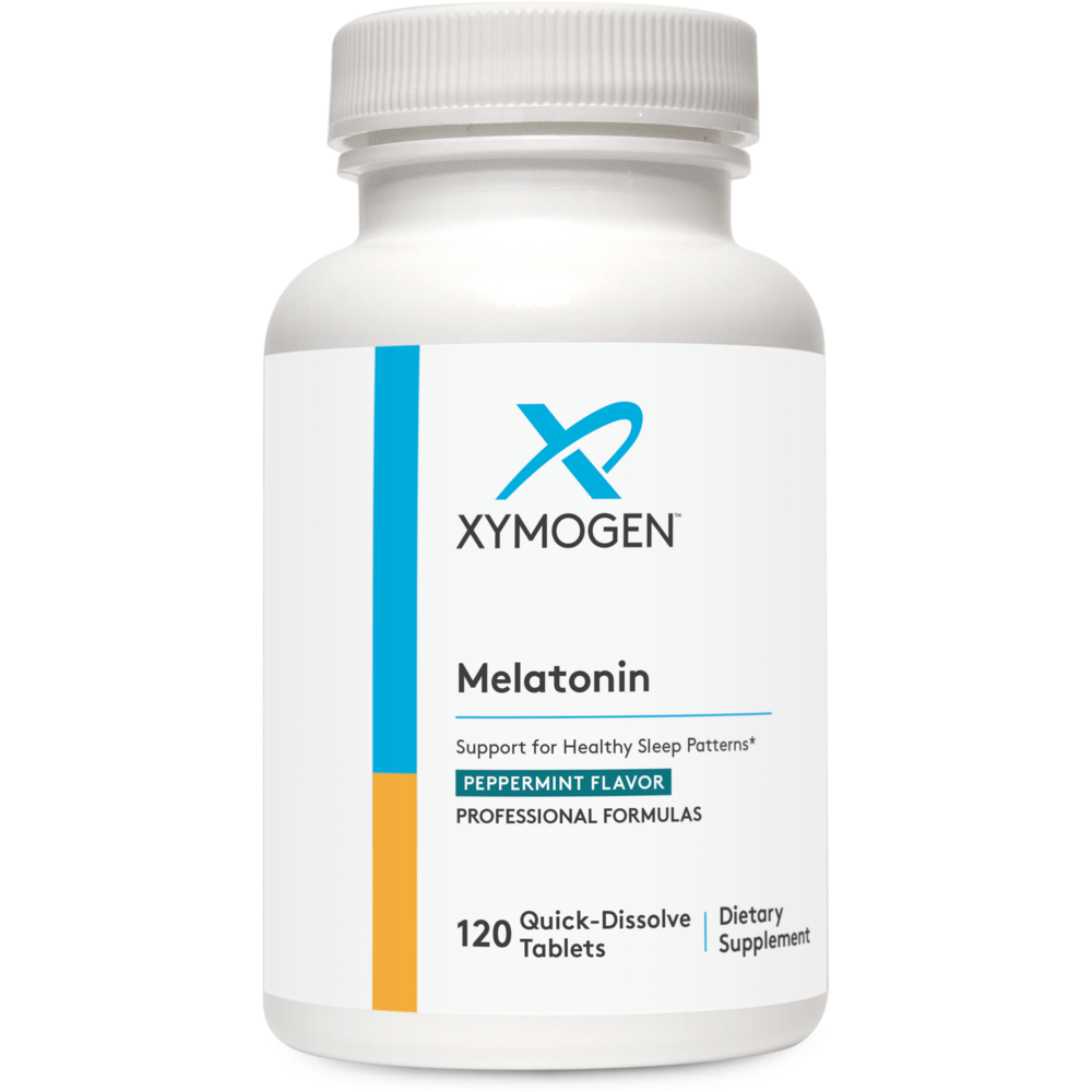 XYMOGEN Melatonin Peppermint 120 tablets