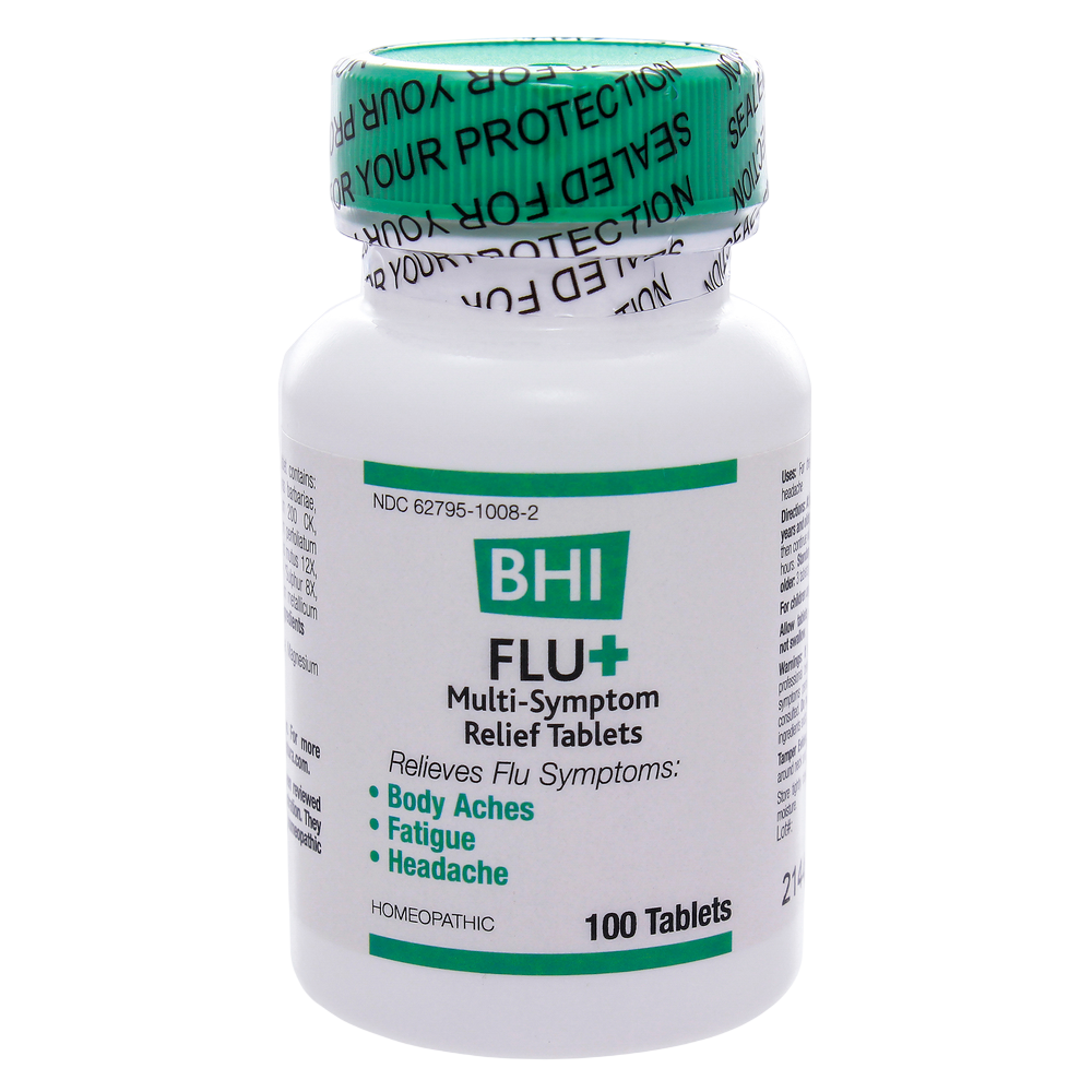 BHI Homeopathics/Medinatura BHI Flu + 100 tablets