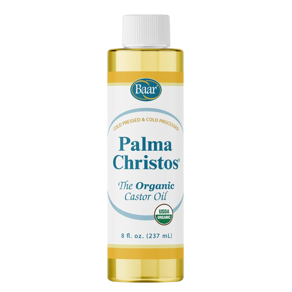 Baar Products Palma Christos Organic Castor Oil 8 Ounces